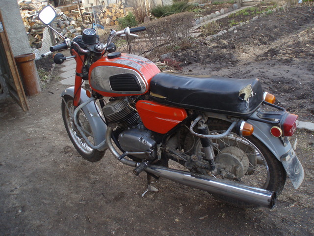 Jawa 350 634 багажник